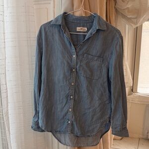 Vineyard Vines Chambray Blue Denim Shirt